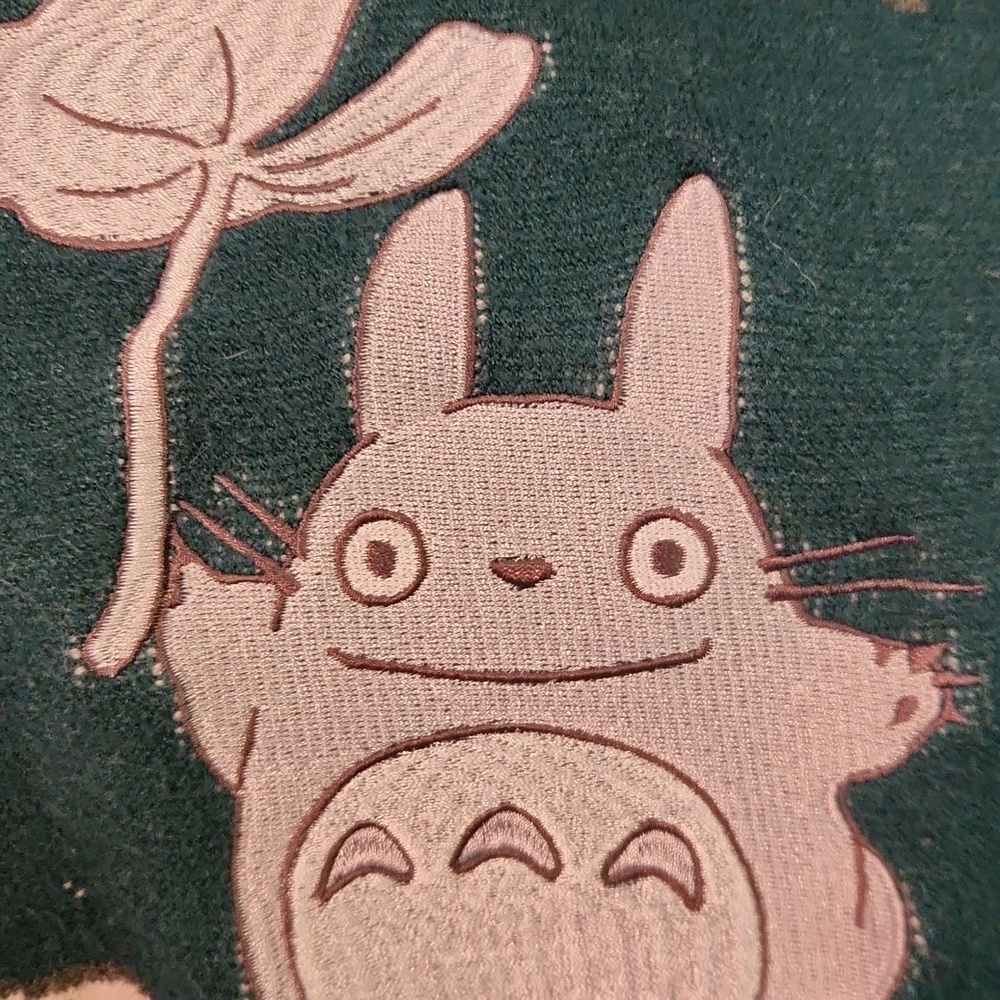 Studio Ghibli My Neighbor Totoro Allover Print Zippered Women's Sweater - Picture 6 of 8